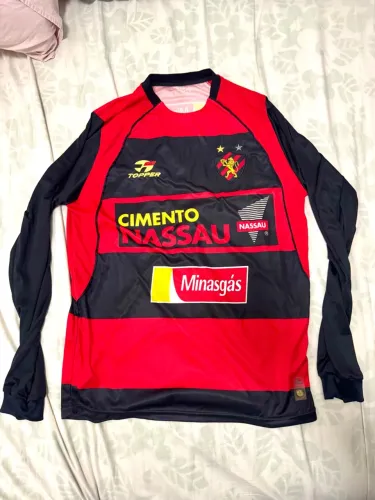 CAMISA SPORT RECIFE 2007, manga longa.