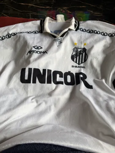 Camiseta antiga santos andma 
