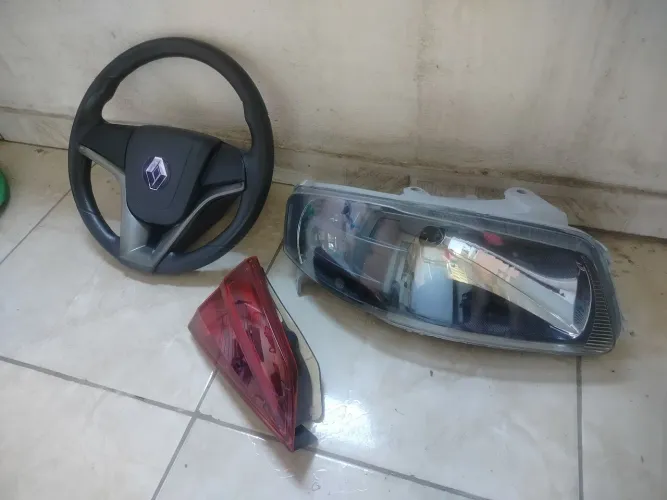 Itens volante renault farol não sei qual é