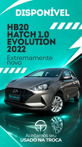 Hyundai HB20 Evolution Bluelink 1.0 Flex 12V MEC 2022