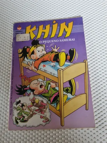 Gibi Antigo Khin O Pequeno Samurai Nº 4 (Editora Ninja)