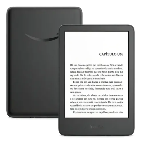 Kindle 11a Geração 2024 Preto 16gb Tela 6 E-ink