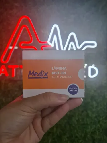 Lâmina de Bisturi Nº 15 - Medix