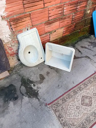 Tanque e pia p ba banhero