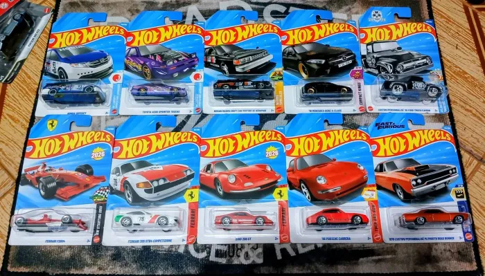 Hot Wheels e Matchbox