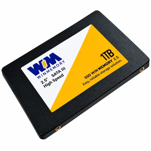 SSD WIN MEMORY 1TB - SATA III 2.5 - SEMINOVO (SAÚDE 100%)