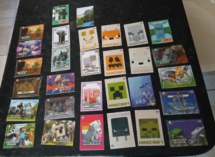 Cartinhas Roblox Minecraft e Naturo