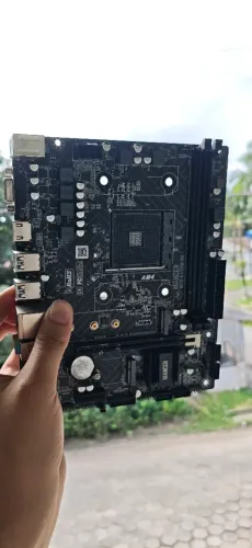 Olx pay placa mãe b450 ddr4 com espelho e cabo SATA envio olx pay 