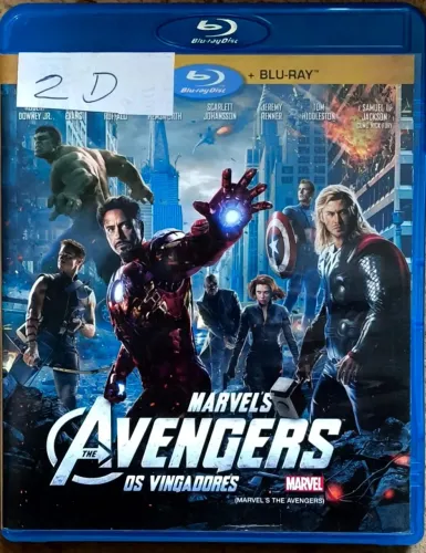Blu-Ray Os Vingadores (Marvels The Avengers) 2d
