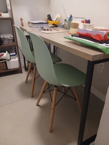 Mesa estilo industrial