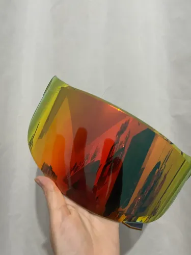 Viseira Multicolorida para Capacete de Motocicleta