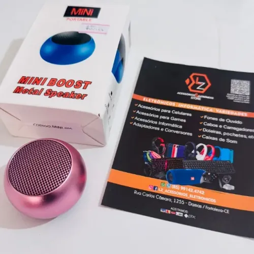 Caixinha Som Bluetooth Tws Mini Speaker Amplificada 3w