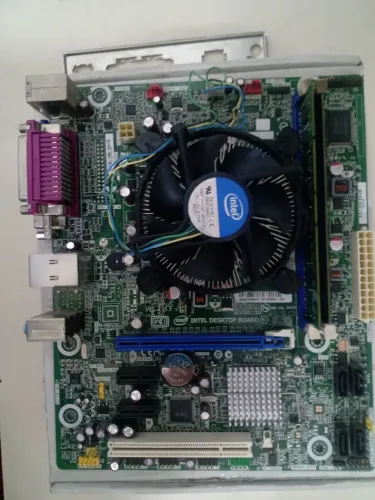 Kit placa mãe e processador core i3