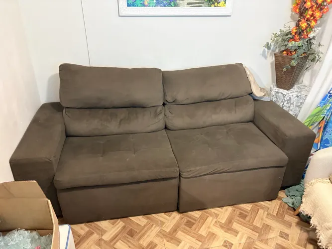 Sofá Retrátil 2 Lugares 