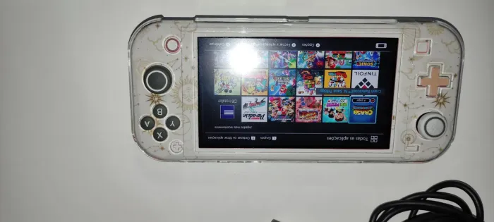 Nintendo switch celestial 128GB DESBLOQUEADO 
