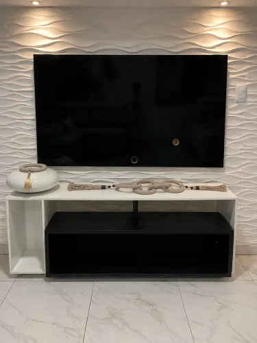 Rack e painel em perfeito estado ? Rack mede 167x63x45