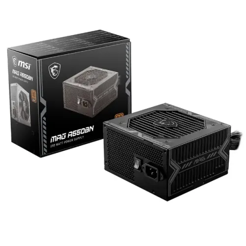 FONTE ATX MSI MAG-A550BN - 550W / 80 PLUS BRONZE