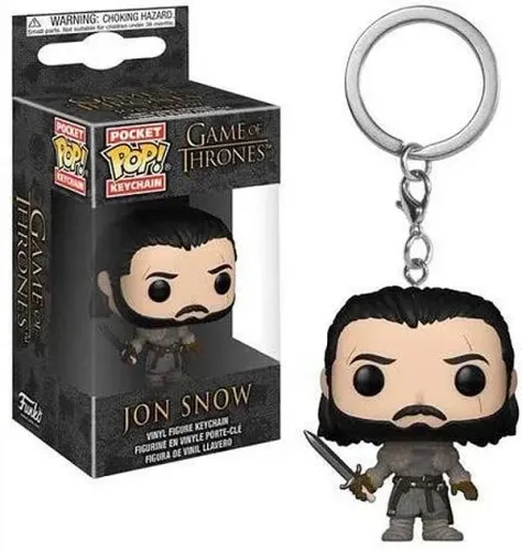 Chaveiro Funko Pop Jon Snow Game Of Thrones