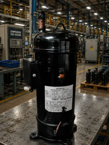Compressor Refrigerante R410A Hitachi E855DH-80C2Y 380V