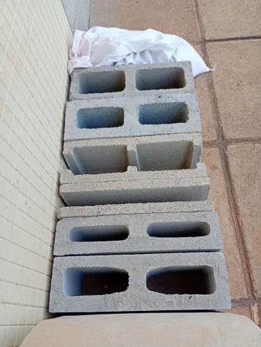 Bloco e canalheta direto da fábrica