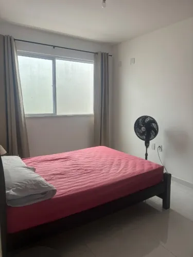 Cama casal MSN escura, não acompanha colchão.