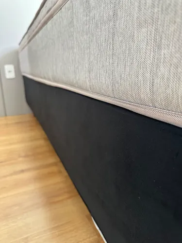 Cama tamanho casal padrão, 138 x 188 x 38
