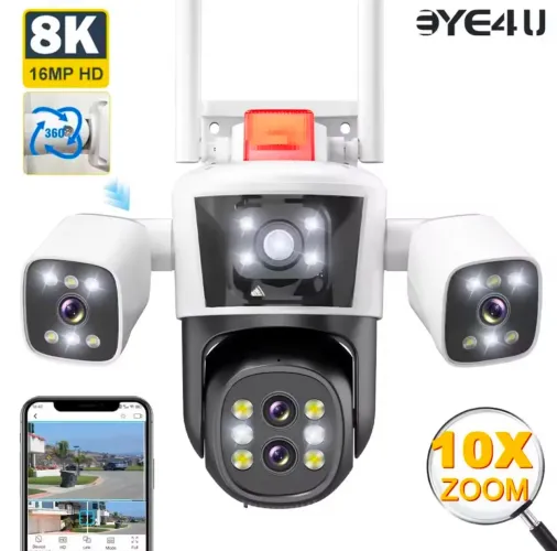 Câmera de segurança, 3x1 Wifi ip.