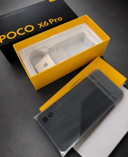 Poco X6 PRO Preto 512 GB + Brindes 4 películas e 4 capas e Traseira em Proteção TPU