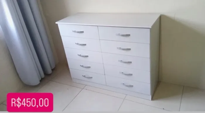 Comodas Novas 10 gavetas 