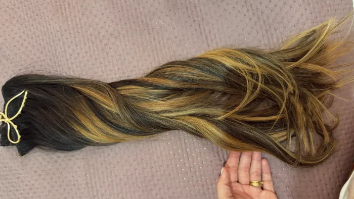 Aplique cabelo Humano