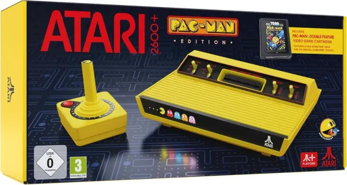 Atari 2600+ PAC-MAN Edition - Novo na caixa