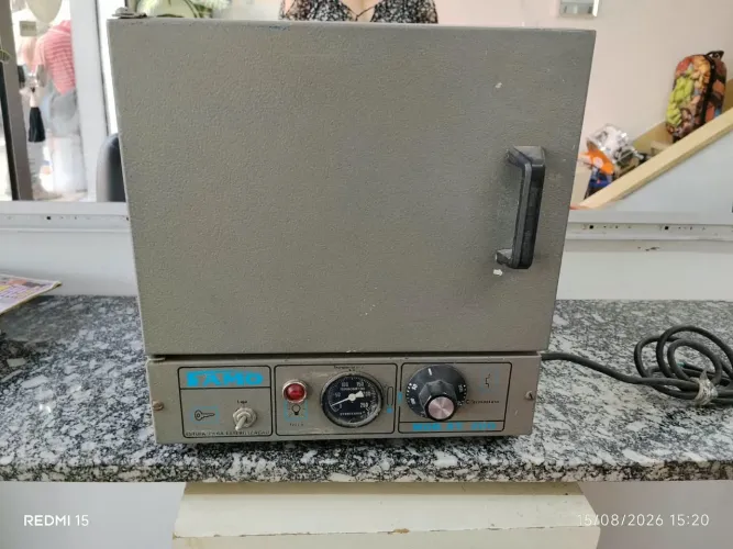 Estufa para esterilização