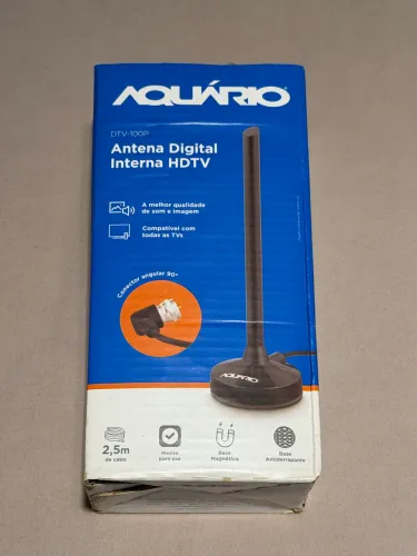 Antena Digital Interna Aquário HDTV
