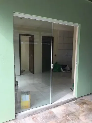 Porta De Vidro 8mm Temperada Sob Medida - Você Mesmo Instala - Retirada Carapicuíba