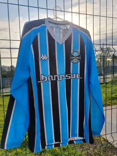 Camisa Grêmio 2004 kappa manga longa nova