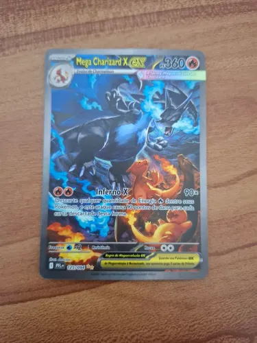 CARTA RARA Mega Charizard X ex (Número 125/094)
