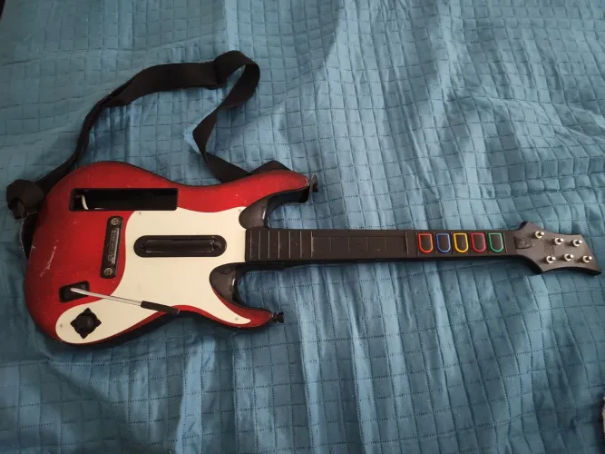 Guitarra guitar hero wii