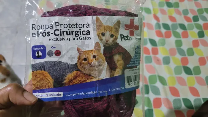 Roupa pós-cirúrgica 