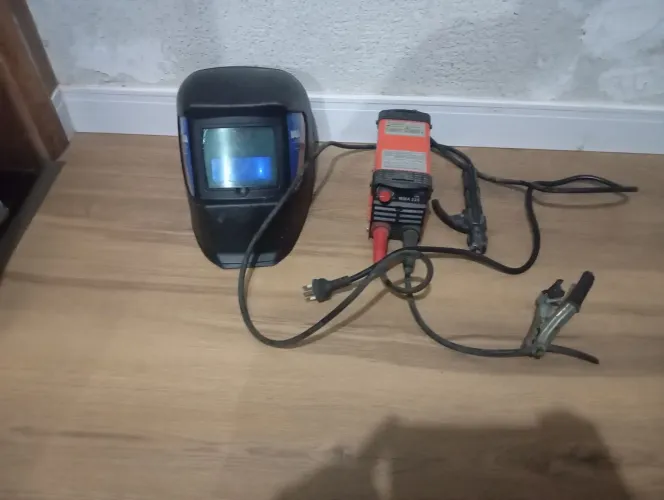 Máquina de solda U.S.k, máscara e microretifica 