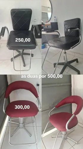 Cadeiras para barbeiro