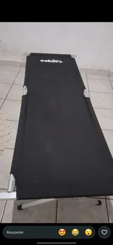 Cama de camping nova