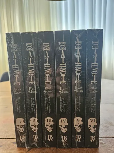 Death Note Black Edition Lacrado Novo!