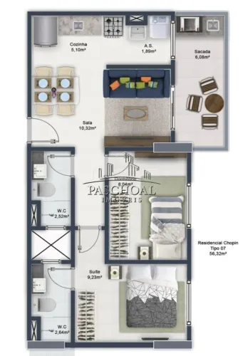 APARTAMENTO À VENDA OU LOCAÇÃO BOQUEIRÃO PRAIA GRANDE/SP