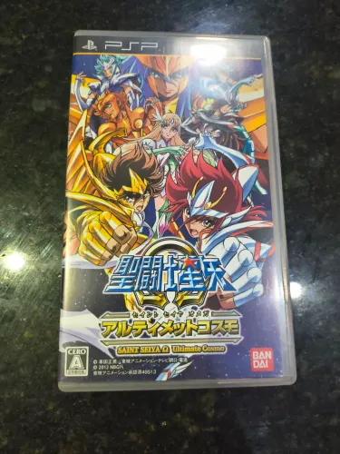 Cavaleiros dos zodíaco omega ultimate cosmo PSP jogo raro