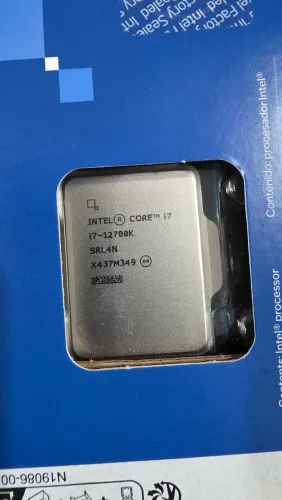 Processador Core i7 12700K Unlocked Lacrado sem Cooler