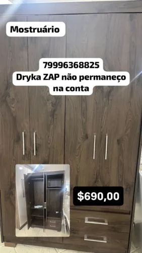 Guarda roupas mostruário