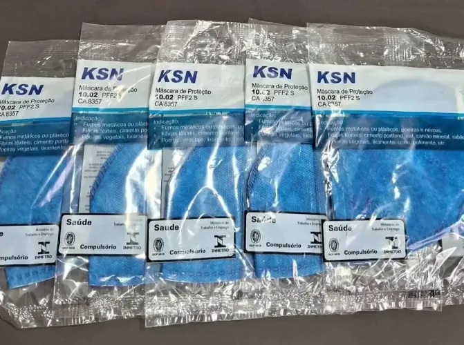 Kit 5 máscaras 