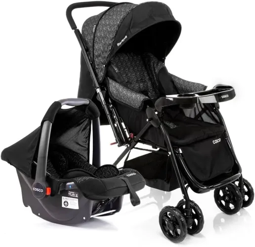 Carrinho de Bebê e Bebê Conforto