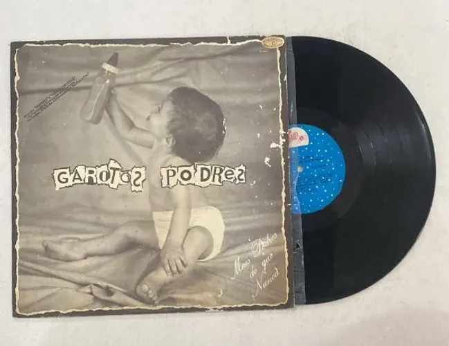 LP Vinil - Garotos Podres - Mais Podres Do Que Nunca - 1986