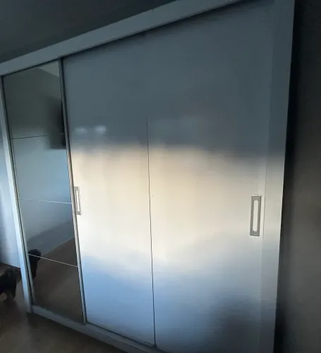 Guarda Roupa 3 portas com Espelho